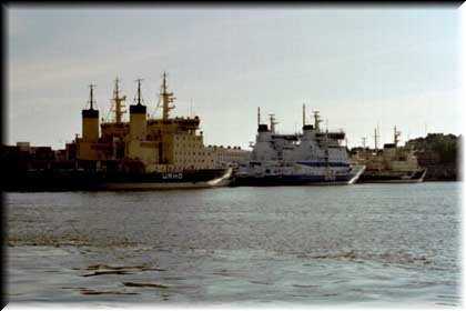 Die finnische Eisbrecherflotte